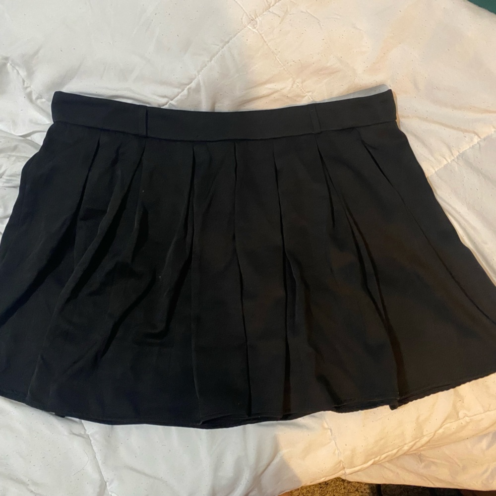 Cider Black Mini Skirt